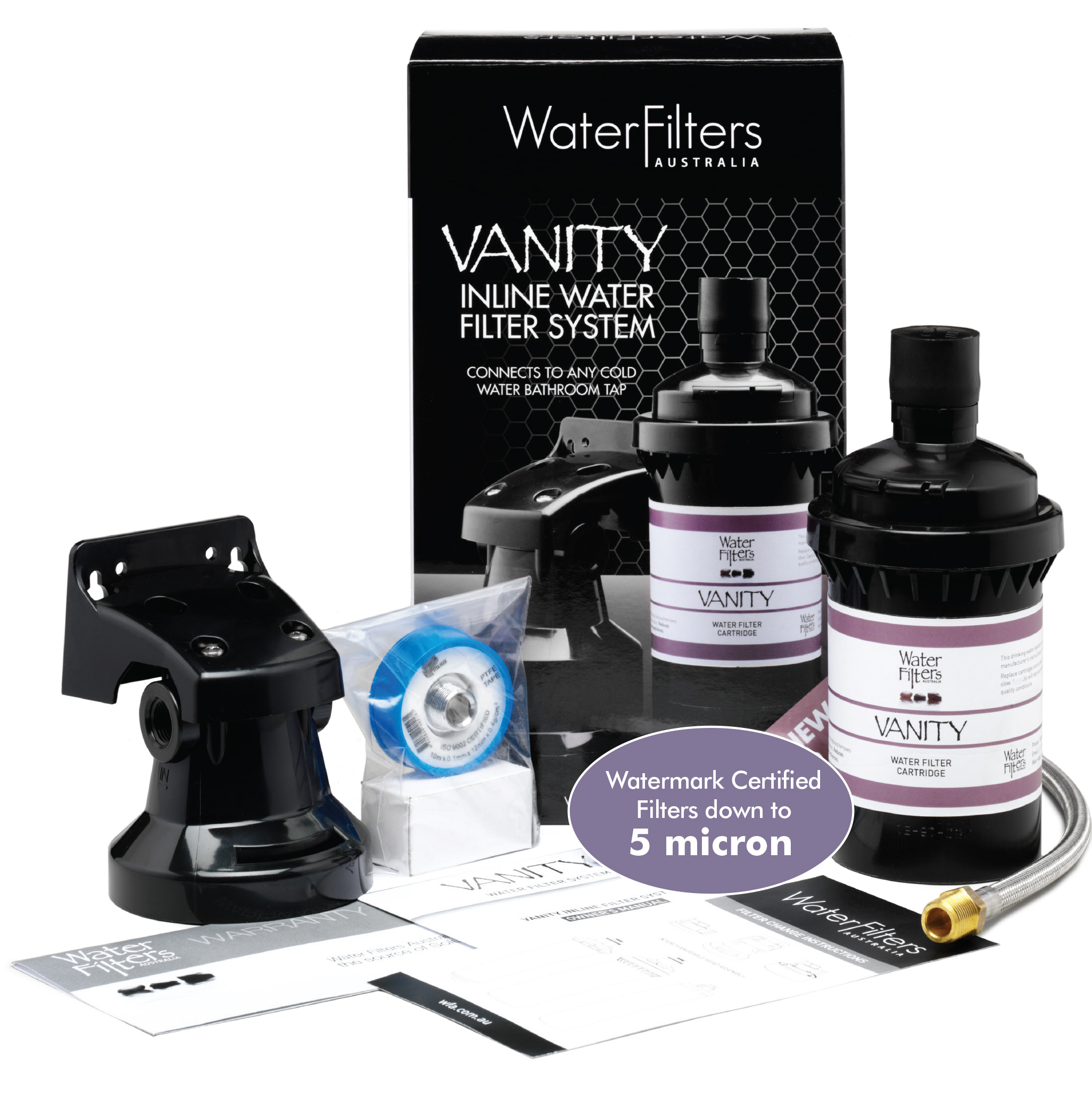 Vanity Inline Filter System